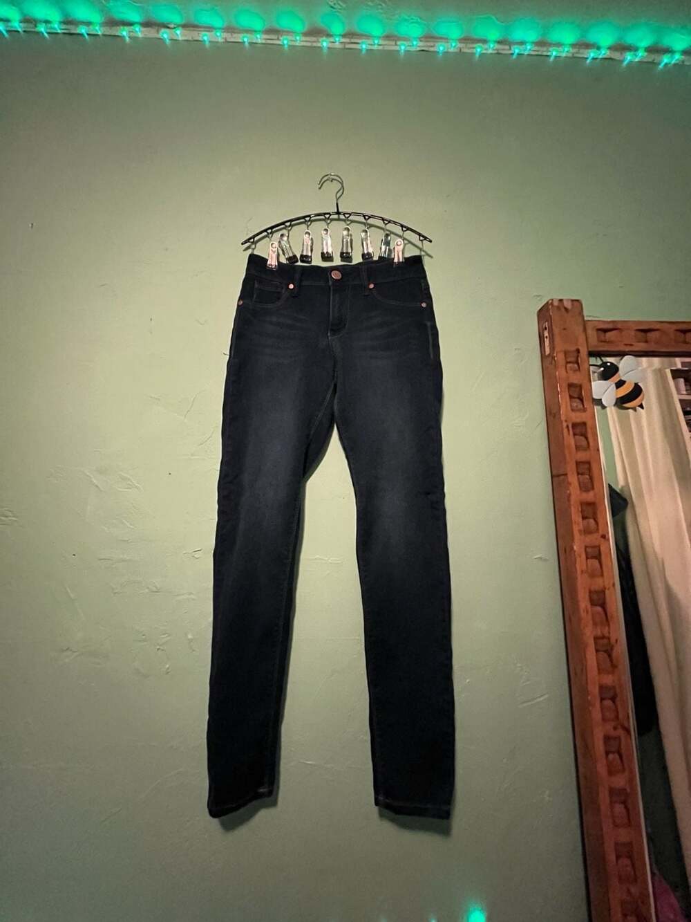 1822 Denim Skinny Jeans Size 27 Dark Wash